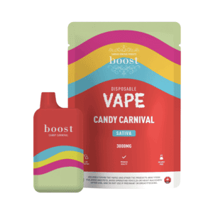 Boost Disposable THC Vape Cartridges – Candy Carnival (Sativa) 3 Grams