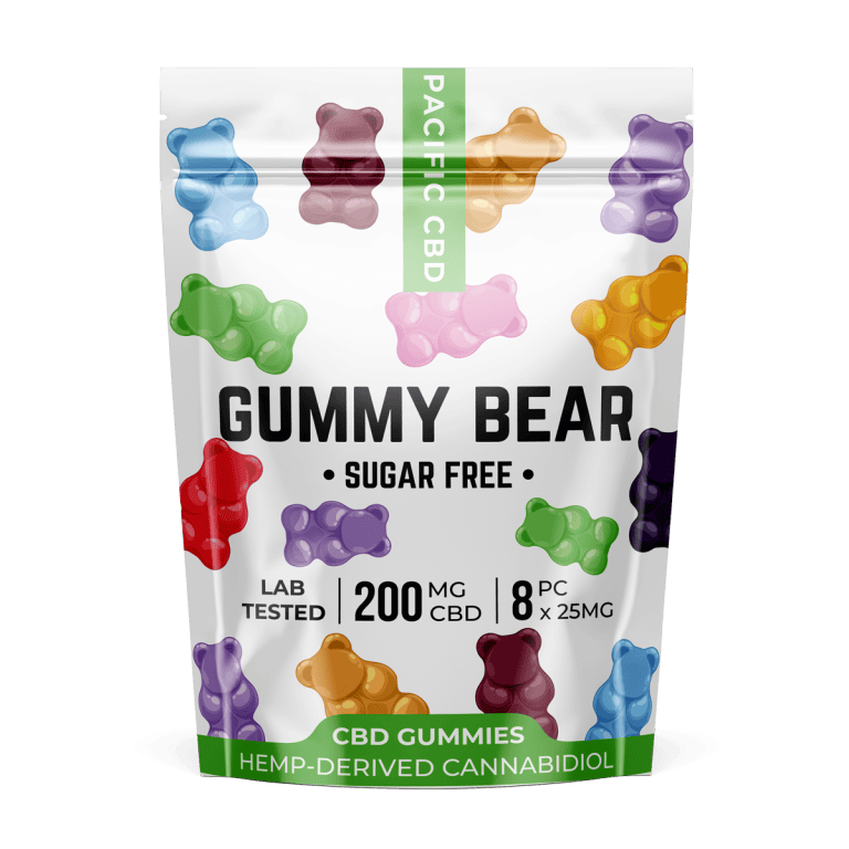 Pacific CBD Sugar Free Gummy Bears 200mg - Chronic Paradise