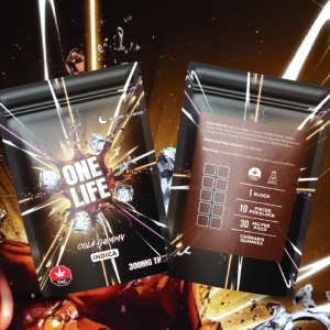 One Life Edibles – Cola Gummy – 300MG (Indica)
