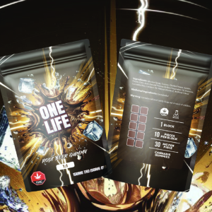 One Life Edibles – Root Beer Gummy – 150mg THC + 150mg CBD
