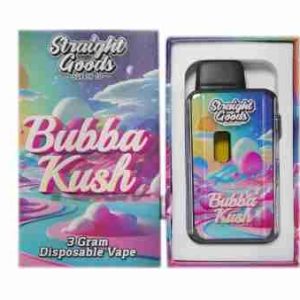 Straight Goods Supply Co. – Bubba Kush (Indica) (3 Gram)