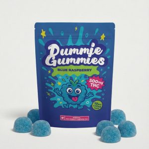 Dummies Gummies - Blue Razz 500MG