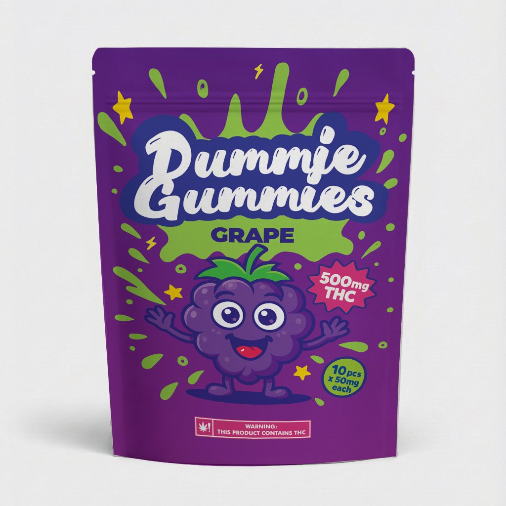 Dummies Gummies - Grape 500MG - Image 3