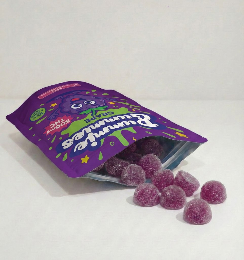 Dummies Gummies - Grape 500MG - Image 4