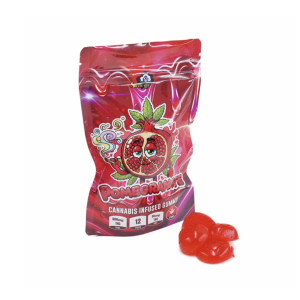 Sky High Edibles – Pomegranate Gummy 600mg THC