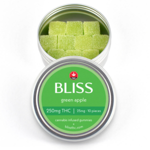 BLISS Edibles - Green Apple (250mg)
