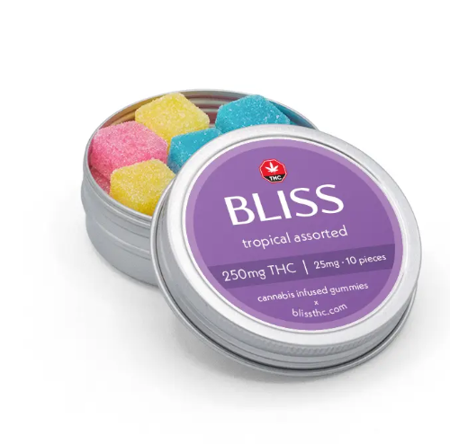 BLISSS Edibles - Tropical Assorted (1080mg)