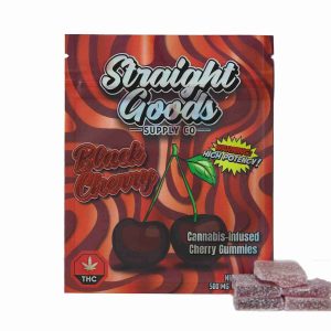 Straight Goods Edibles – Black Cherry (500mg THC)