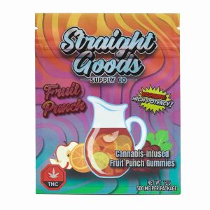 Straight Goods Edibles – Fruit Punch (500mg THC)