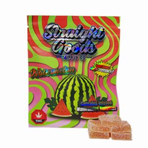 Straight Goods Edibles – Watermelon (500mg THC)