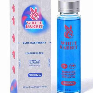 White Rabbit Mushroom Drink – Blue Raspberry 3000mg