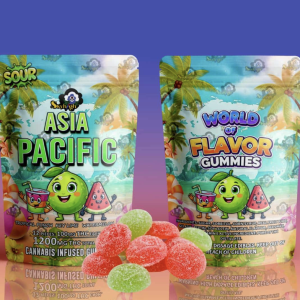 Sky High Edibles – World of Flavor Gummies – Asia Pacific (1200mg THC)