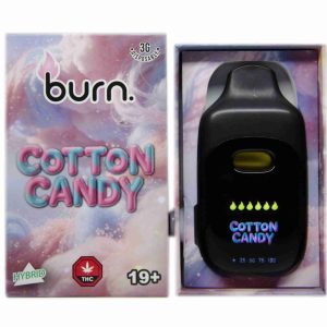 Burn LCD Disposable – Cotton Candy (3 Gram) (Hybrid)