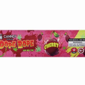 Canndy Edibles – (500mg THC) Dope Rope Cherry