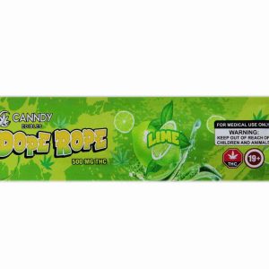 Canndy Edibles – (500mg THC) Dope Rope Lime