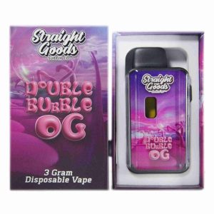 Straight Goods Supply Co. – Double Bubble OG (Indica) (3 Gram)