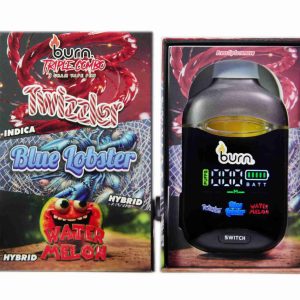 Burn Triple Combo – Twizzler + Blue Lobster + Watermelon (3 Gram)