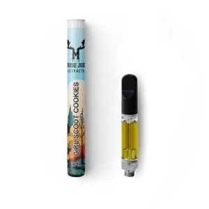 MOOSE JUICE EXTRACTS 1ML CARTRIDGE – GIRL SCOUT COOKIES THC DISTILLATE (INDICA)