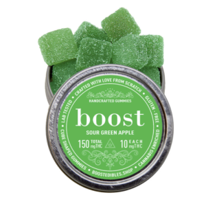 Boost Edibles (150MG) THC – Green Apple