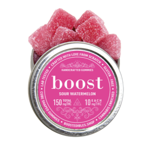 Boost Edibles (150MG) THC – Sour Watermelon