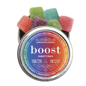 Boost Edibles (150MG) THC –  Variety-Pack