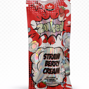 Zonked 510 Live Resin Carts – Strawberry Cream (1g)