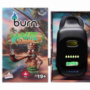 Burn LCD Disposable – Maui Wowie (3 Gram) (Sativa)