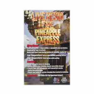 Alternative view of Burn Live Resin FSE Disposable – Pineapple Express