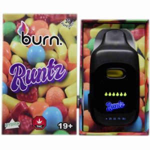 Burn LCD Disposable – Runtz (3 Gram) (Hybrid)