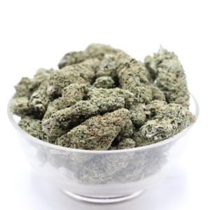 Alternative view of Strawberry Haze - $3.17/gram - AA - Sativa
