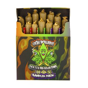 Alternative view of High Rollers Premium Craft Pre-Rolls – Sampler Pack