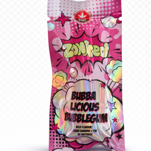 Zonked 510 Live Resin Carts – Bubbalicious Bubblegum (1g)