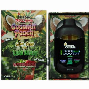 Burn Triple Combo – Coconut Peach + Lime Skunk FSE + Watermelon Mojito (3 Gram)