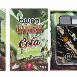 Burn FSE Terp’d Disposable – Cola Lime (2 Grams)