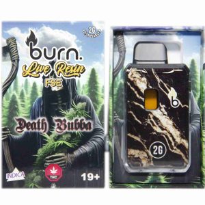 Burn Live Resin FSE Disposable – Death Bubba (2 Grams)
